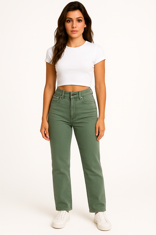 Premium Women Straight-Fit Jeans